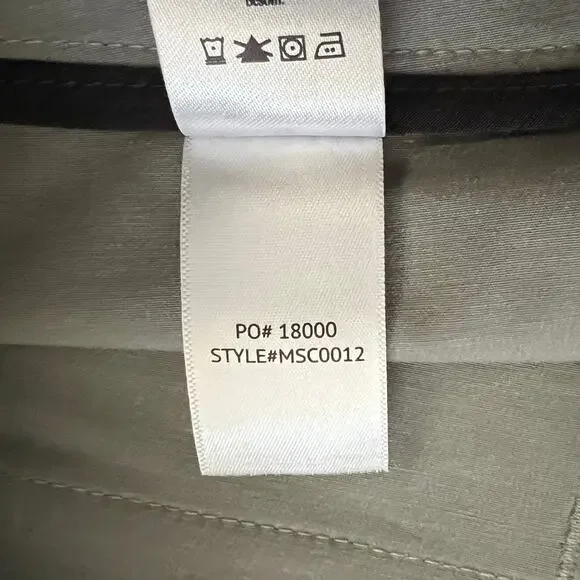 NWT Faherty Men Belt Loop All Day Shorts Chino Hybrid Ice Gray MSC0012 32 X 9